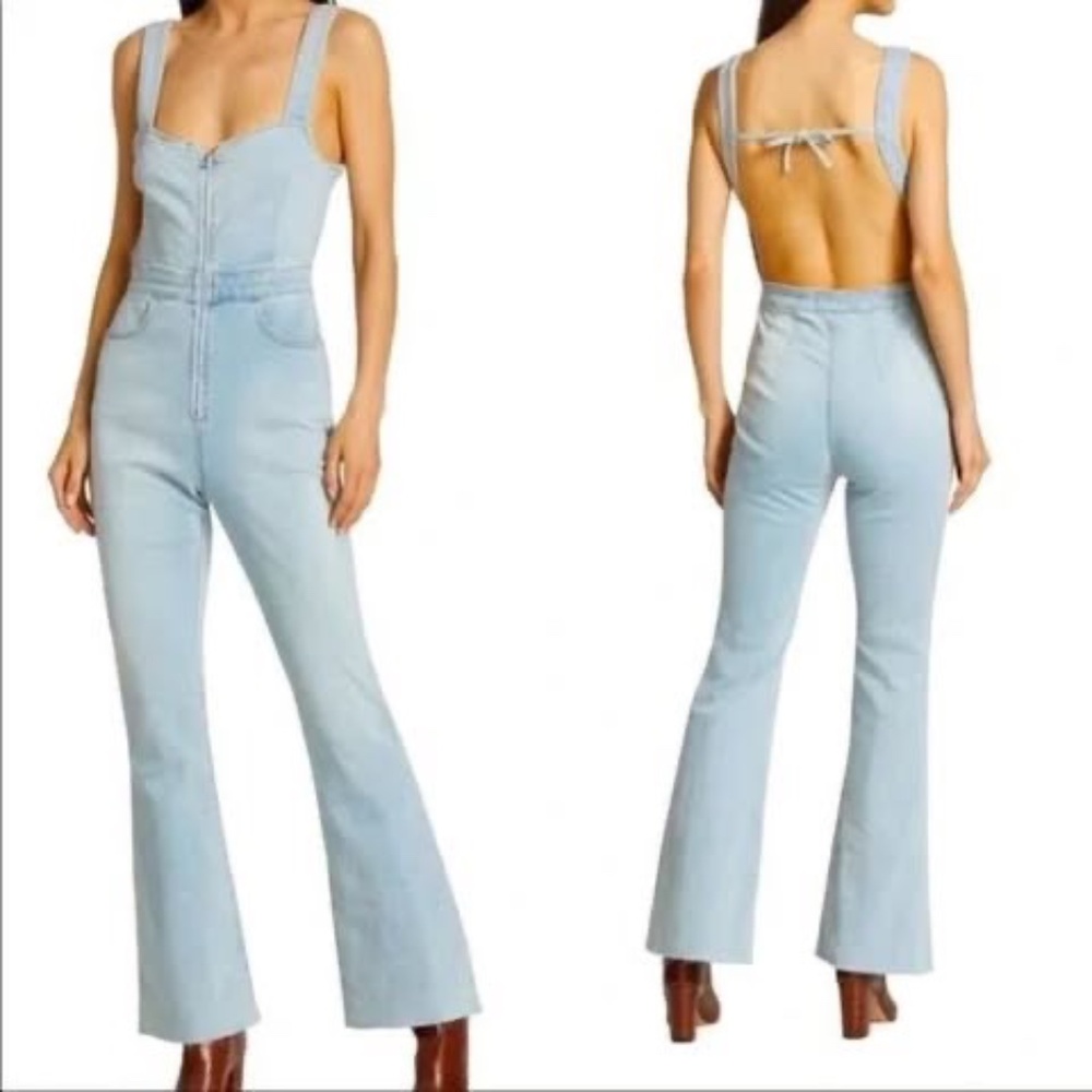 Free People We the Free Denim jumpsuit